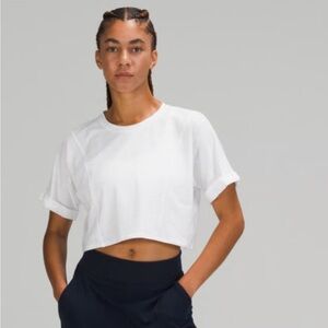 lululemon athletica White Crop Top
